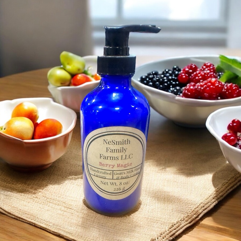 Triple Butter Goat’s Milk Hand and Body Cream in Berry Magic